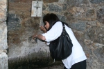 Drinking the Holy Water at Mother Mary’s House